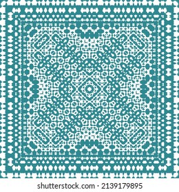 Mexican vintage talavera tiles. Vector seamless pattern flyer. Modern design. Red antique background for pillows, print, wallpaper, web backdrop, towels, surface texture.