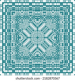 Mexican vintage talavera tiles. Vector seamless pattern flyer. Modern design. Red antique background for pillows, print, wallpaper, web backdrop, towels, surface texture.