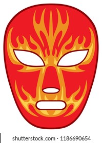 Mexican wrestling mask vector illustration 