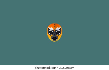 mexican wrestling mask vector illustration flat design