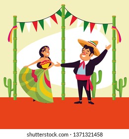 Mexicans cinco de mayo cartoon