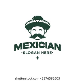 mexician people culture character mexico person symbol logo for all company