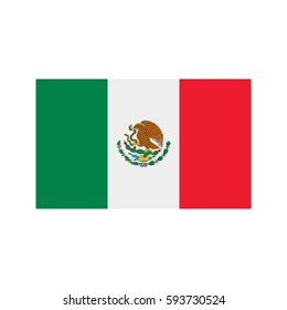 Mexico Flag Stock Vector (Royalty Free) 217602340 | Shutterstock