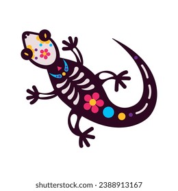 mexico animal lizard illustration isolated