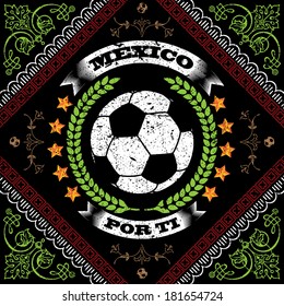 Mexico Bandana Design