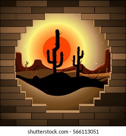 Mexico behind the wall