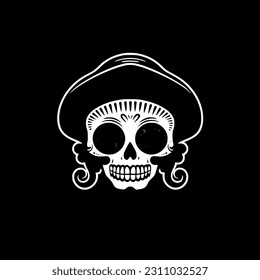 Mexico - Black and White Isolated Icon - Vector illustration