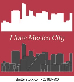 Mexico City skyline