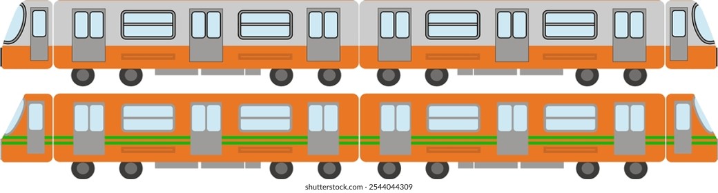 Trenes de metro de la Ciudad de México de diferentes años