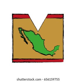 mexico country map