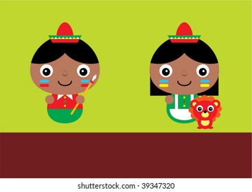 mexico couple greeting