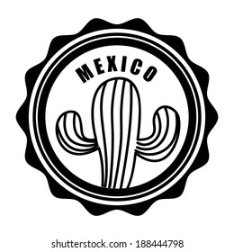 Mexico design over white background, vector illustration