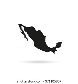 Mexico detailed map.
