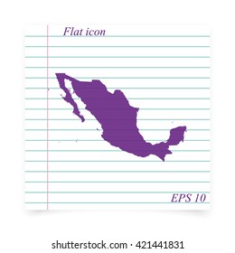Mexico detailed map.
