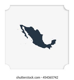 Mexico detailed map.