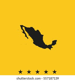 Mexico detailed map.
