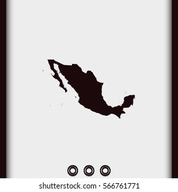 Mexico detailed map.