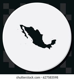 Mexico detailed map.