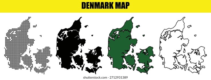 Mexico dotted map black halftone dotted map illustration vector