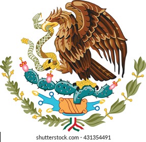 Águila de México, escudo de armas