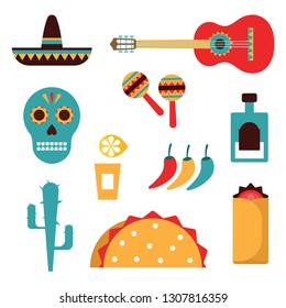 Mexico Element Vector Collection