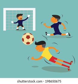 Mexico England soccer players encounter