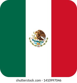 
Mexico Flag America Illustration Vector Eps 