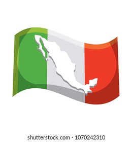 Mexico flag design