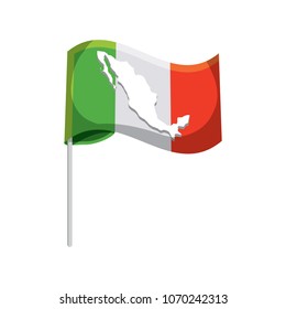 Mexico flag design