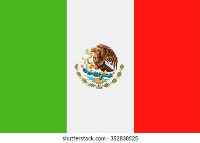 Mexico Flag - Vector Illustration
Vector Illustration of Mexico Flag Icon
