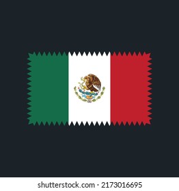 Mexico Flag Vector. National Flag