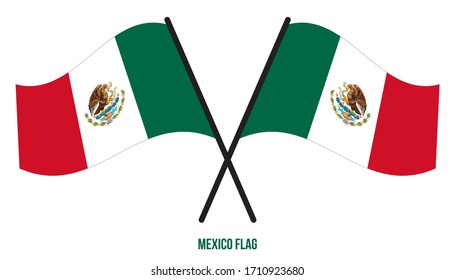 12 stücke Mexiko Hand Waving Nationalflaggen Kleine Land Banner 8x5''w /