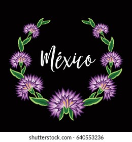 Mexico Floral Composition 
