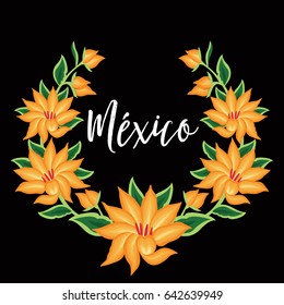 Mexico Floral Composition