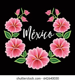 Mexico Floral Composition