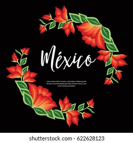 Mexico Floral - Composition Copy Space