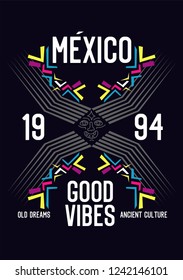 mexico good vibes,t-shirt design