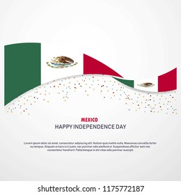 Mexico Happy independence day Background
