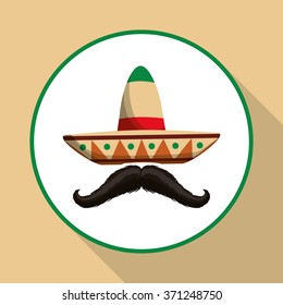 Mexico icon design 