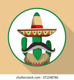 Mexico icon design 