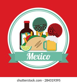 mexico icon design, vector illustration eps10 graphic 