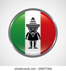 mexico icon design, vector illustration eps10 graphic 