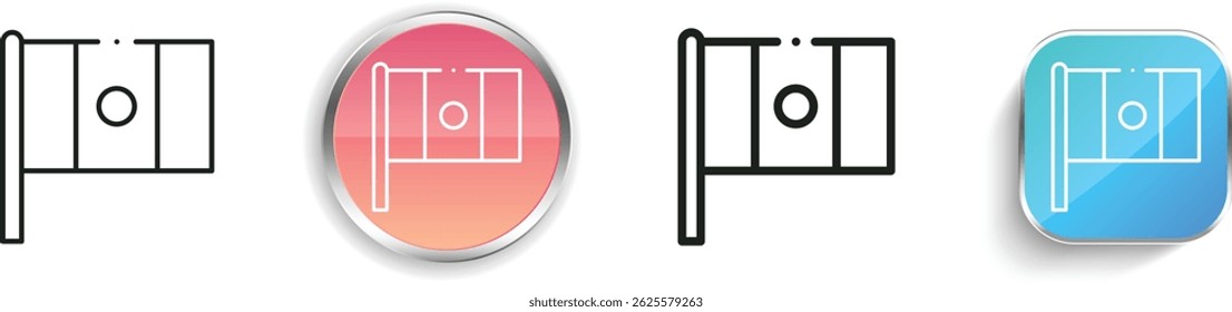 mexico icon. Thin Linear, Regular and Button Style Design Isolated On White Background