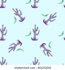 Mexico illustration pattern