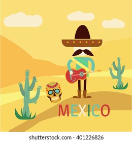 mexico illustrations