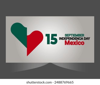 Mexico Independence Day 16th September poster design.