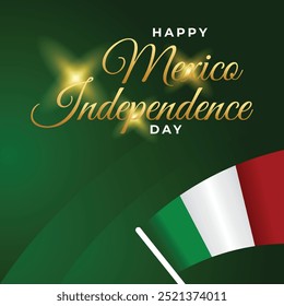 México Dia da Independência coleção de ilustração de design