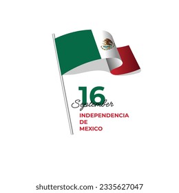 Mexico independence day design template
