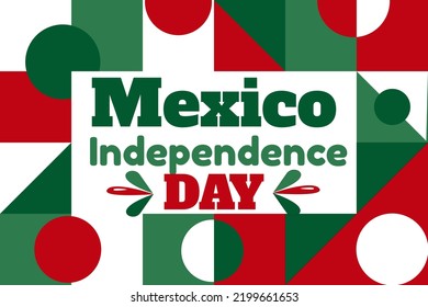 Mexico independence day illustration 16 september background vector viva mexico