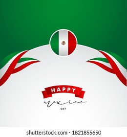 Mexico Independence Day Vector Design Illustration For Celebrate Moment